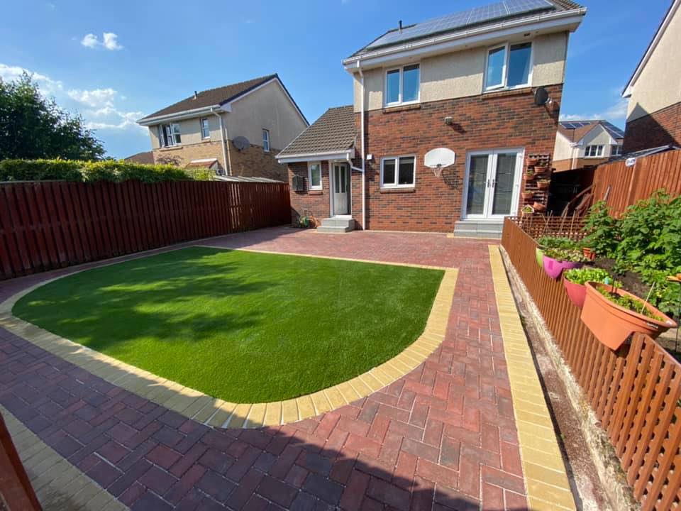 Quality Landscaping Lanarkshire by Advanced Driveways Ltd
