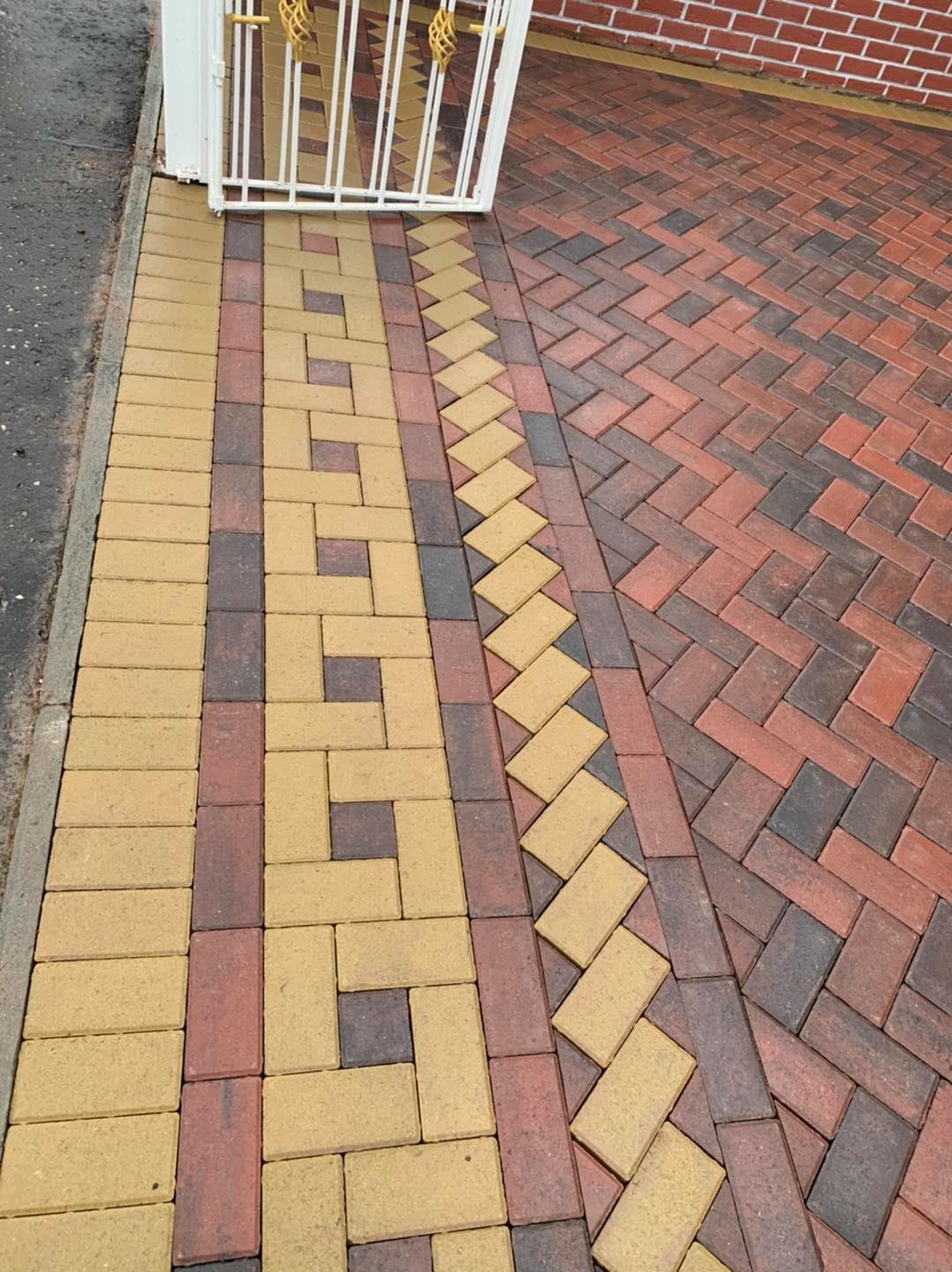 Quality mono block driveway Motherwell