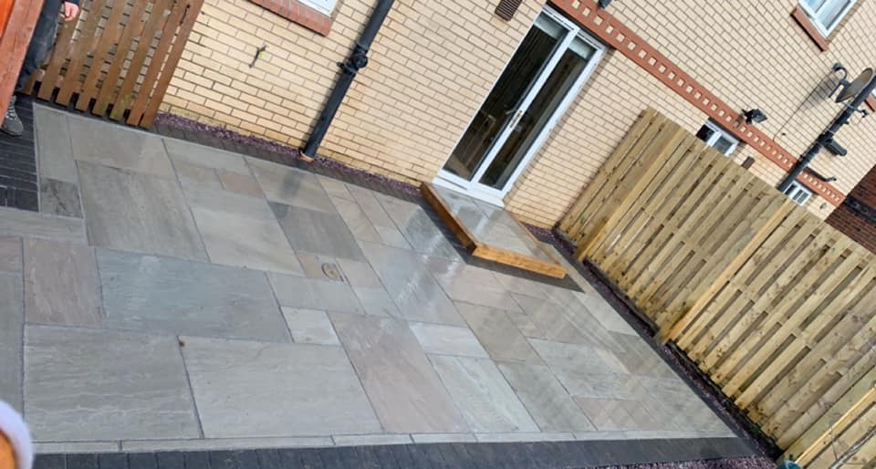 Quality stone patios Motherwell