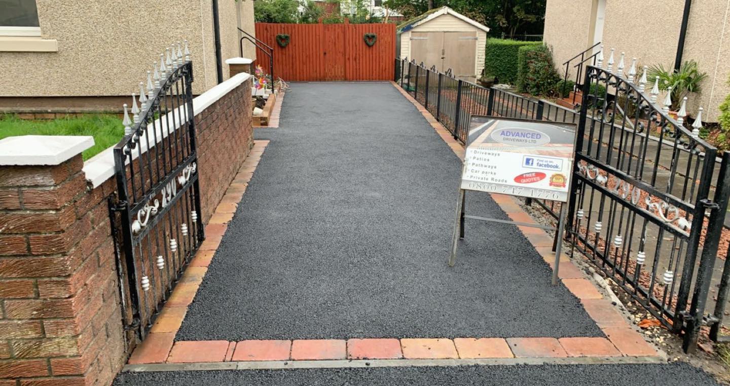 Quality tarmac driveway Clydebank