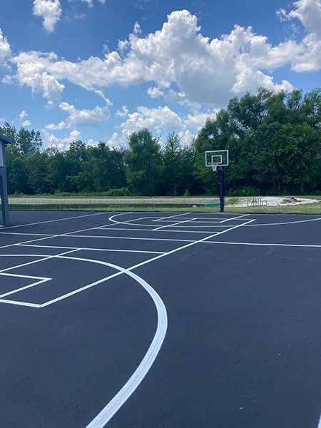 pavement striping example