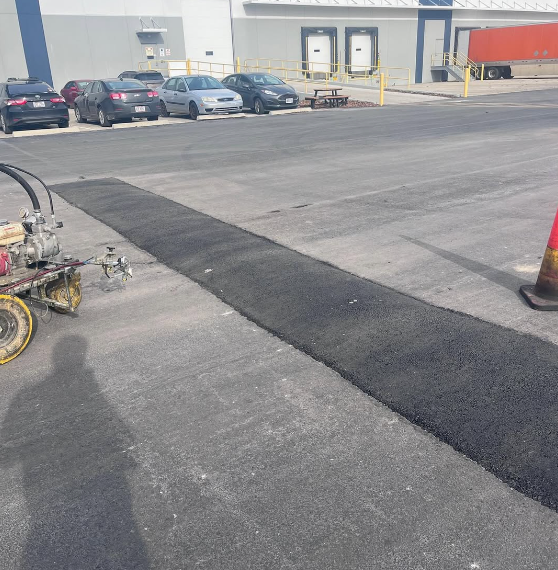 asphalt repair example