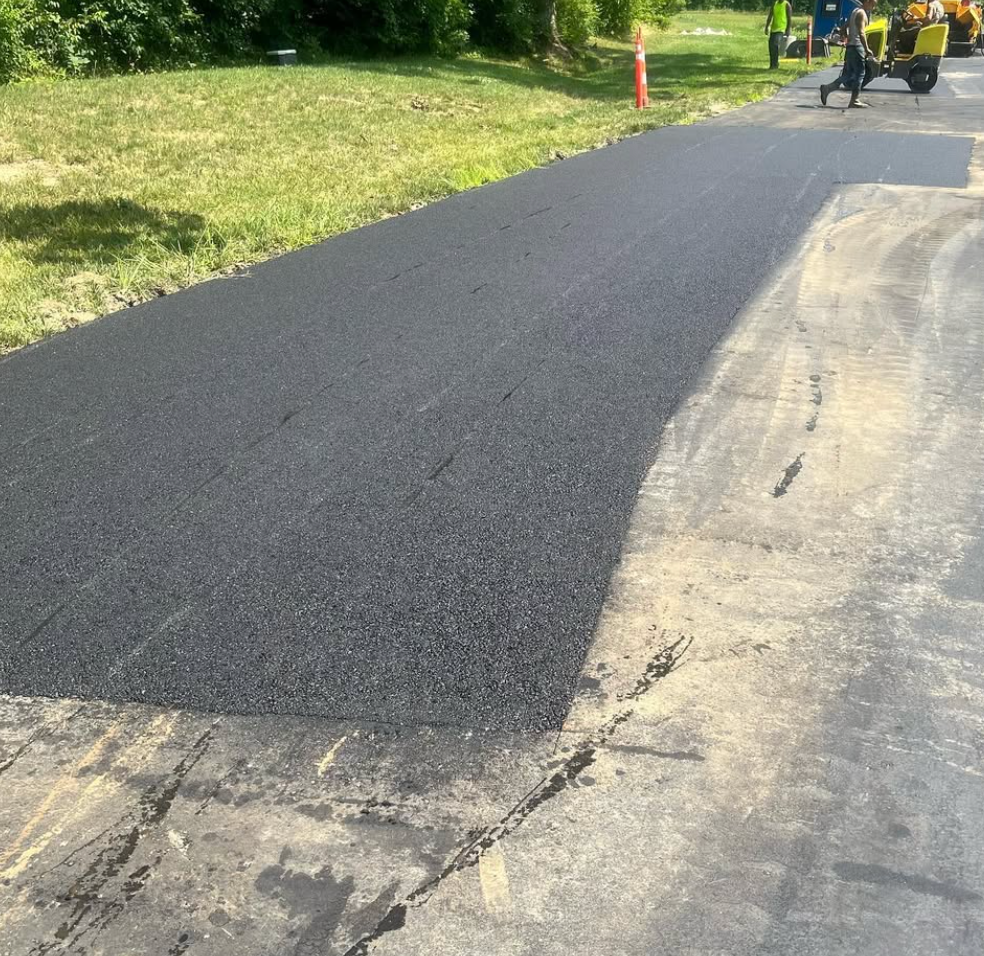 asphalt repair example