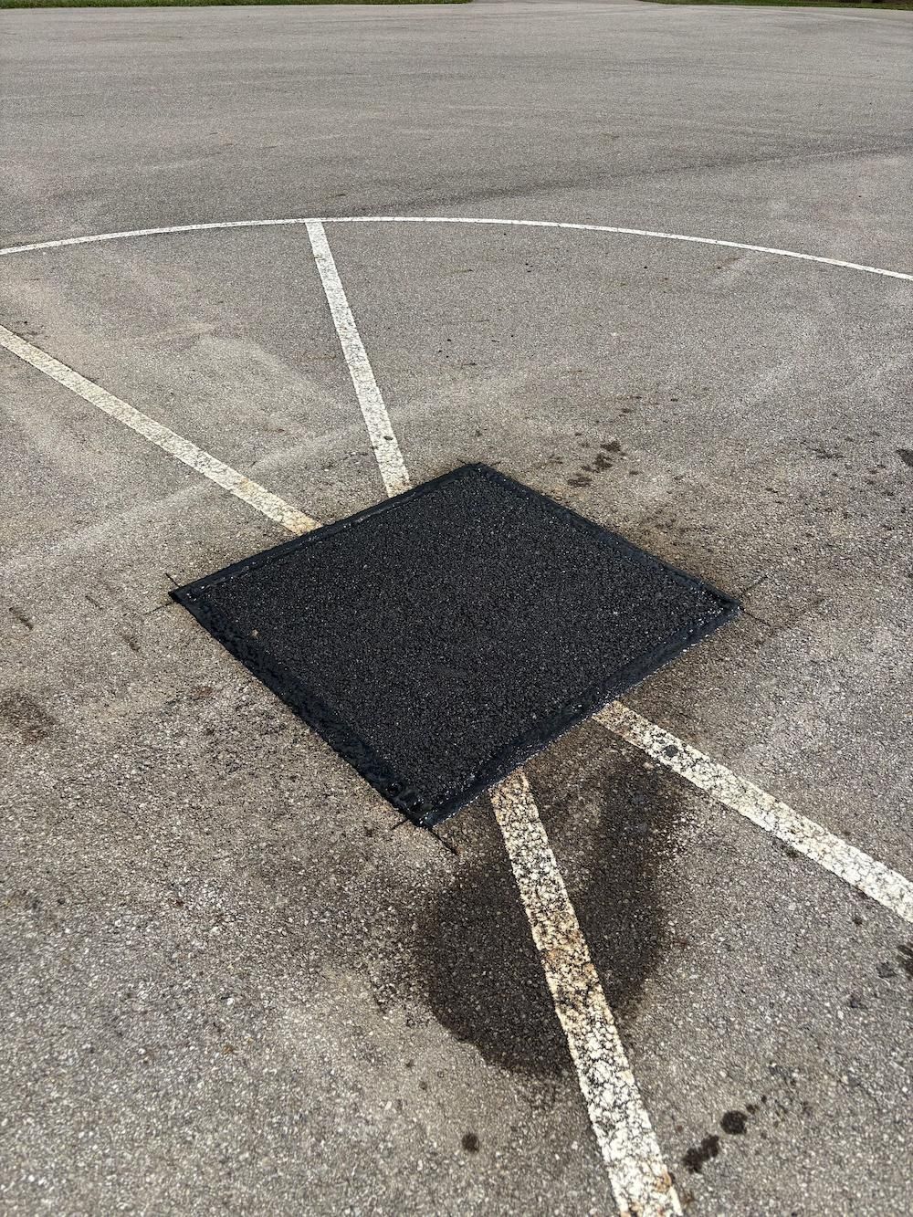 Image of asphalt repair