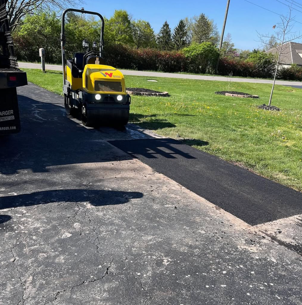 asphalt repair example
