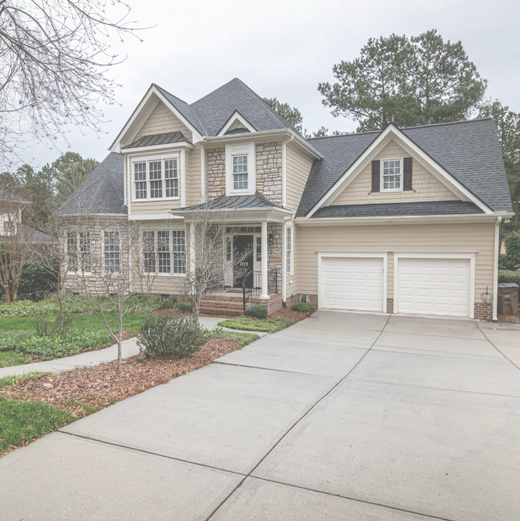 image of concrete driveway
