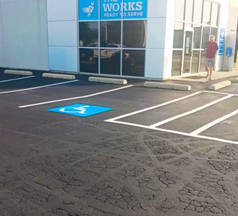 driveway sealing example