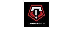 Red and white shield logo with a stylized helmet and the text “TSS WHEELS” below it