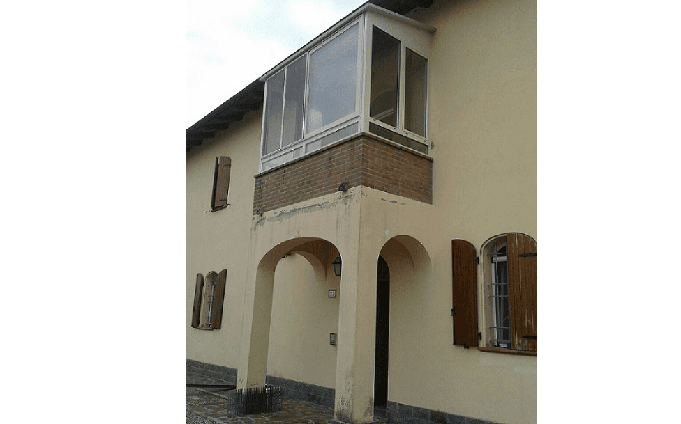 Balcone coperto