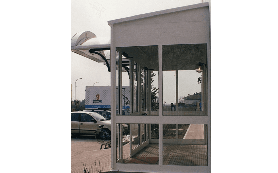 Veranda in metallo