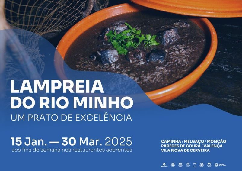 Lampreia do Rio Minho, um dos pratos mais aguardados do calendário gastronómico