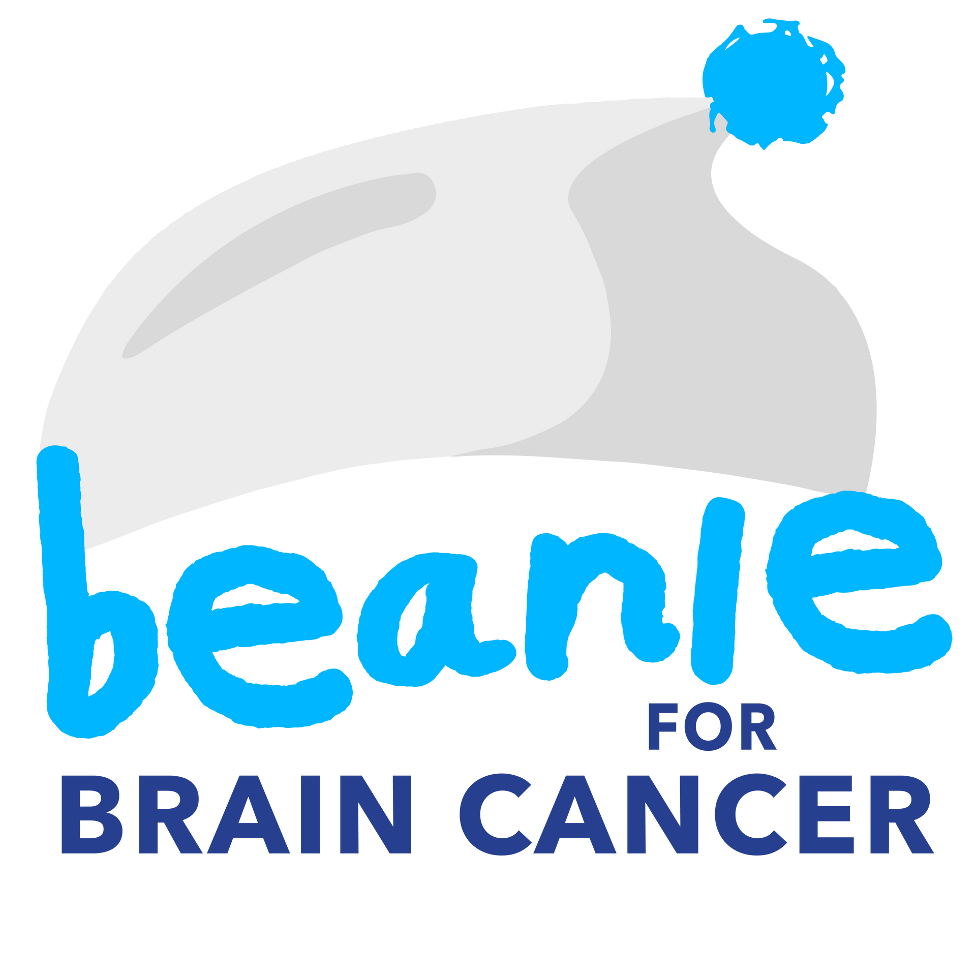A Logo For A Beanie For Brain Cancer — Port Stephens Car Show Inc in Port Stephens, QLD