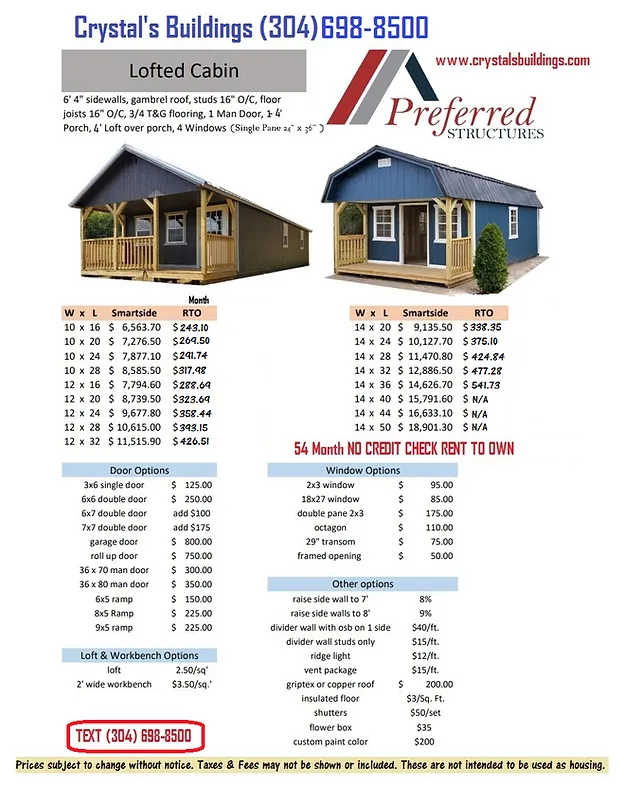 Financing RTO Crystals Buildings