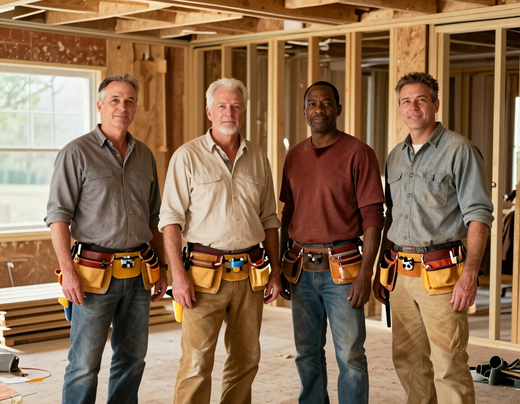 Douglas House Remodeling crew on a jobsite