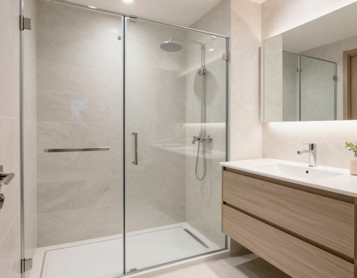 Remodeled bathroom