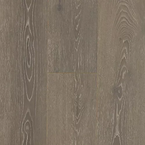 Gray wood grain floorboards with a weathered, natural pattern