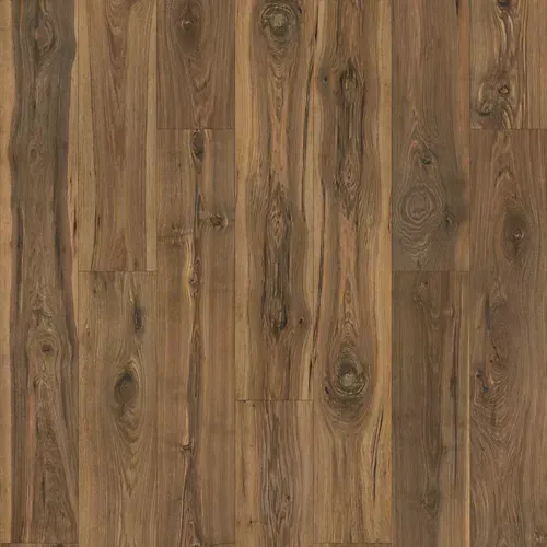 Wooden plank floor with brown, textured wood grain pattern