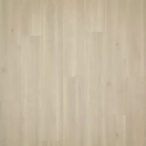 Light beige wooden floor planks with subtle grain and seams