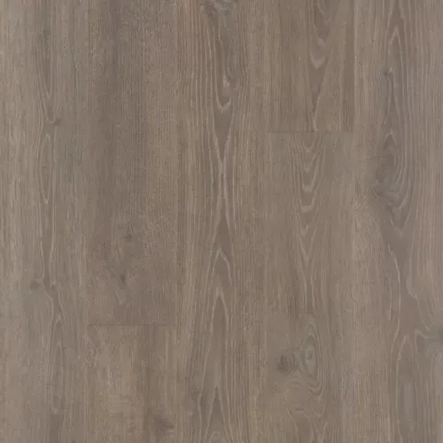 Gray-brown wood grain surface with vertical planks