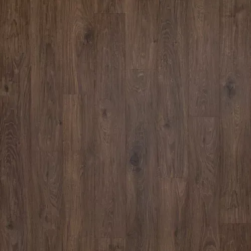 Brown wood-grain surface with subtle vertical plank pattern