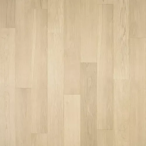 Light beige wooden floor with subtle plank pattern and grain.