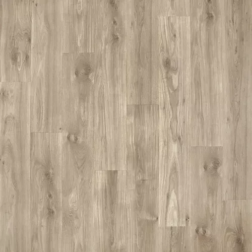 Light beige wood grain floor or laminate surface with subtle knots and plank seams