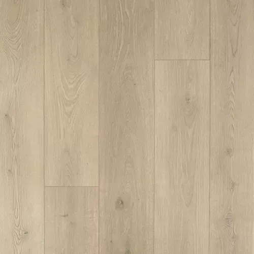 Light beige wood plank floor with subtle grain patterns