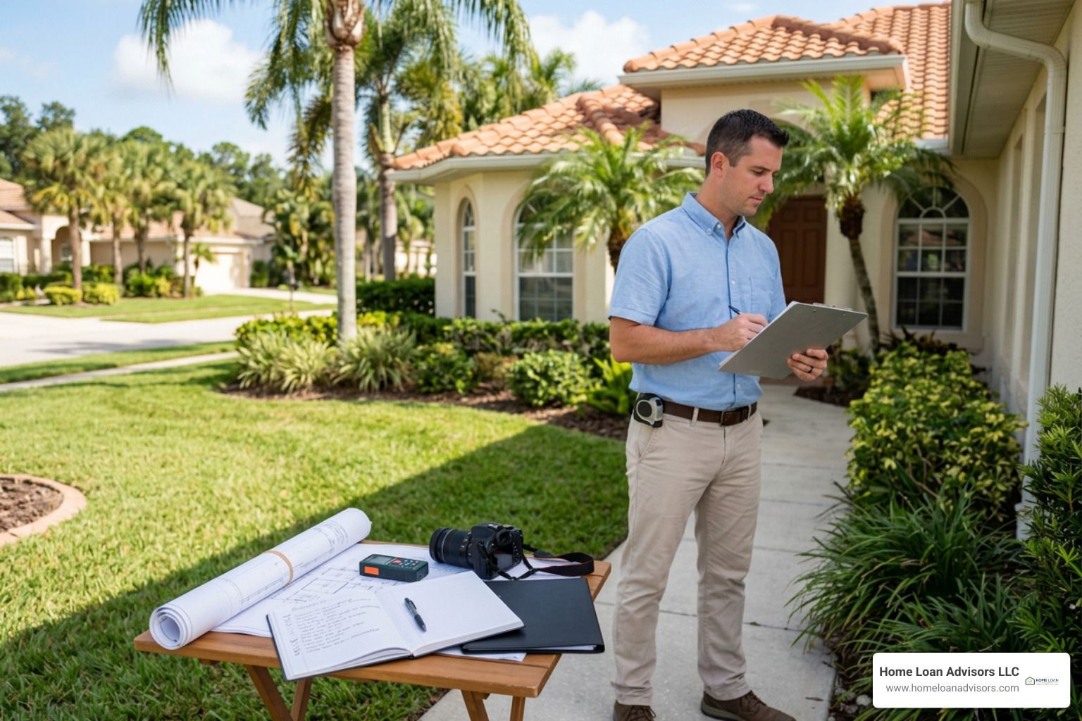 Property appraisal inspection and architectural exhibits checklist