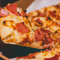 Cutting pizza