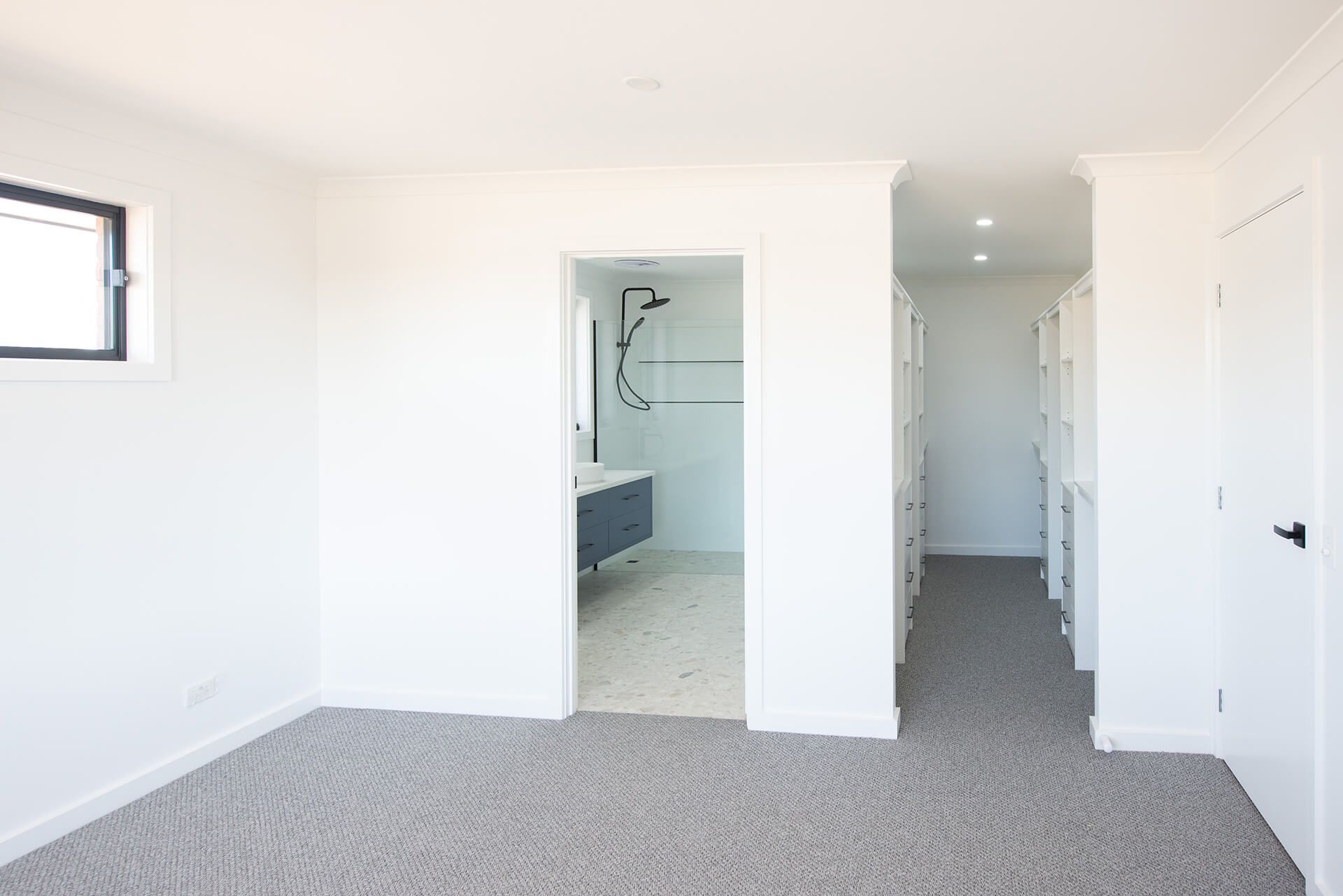 Ensuite in New Home built by Ryan Brothers Building Clunes