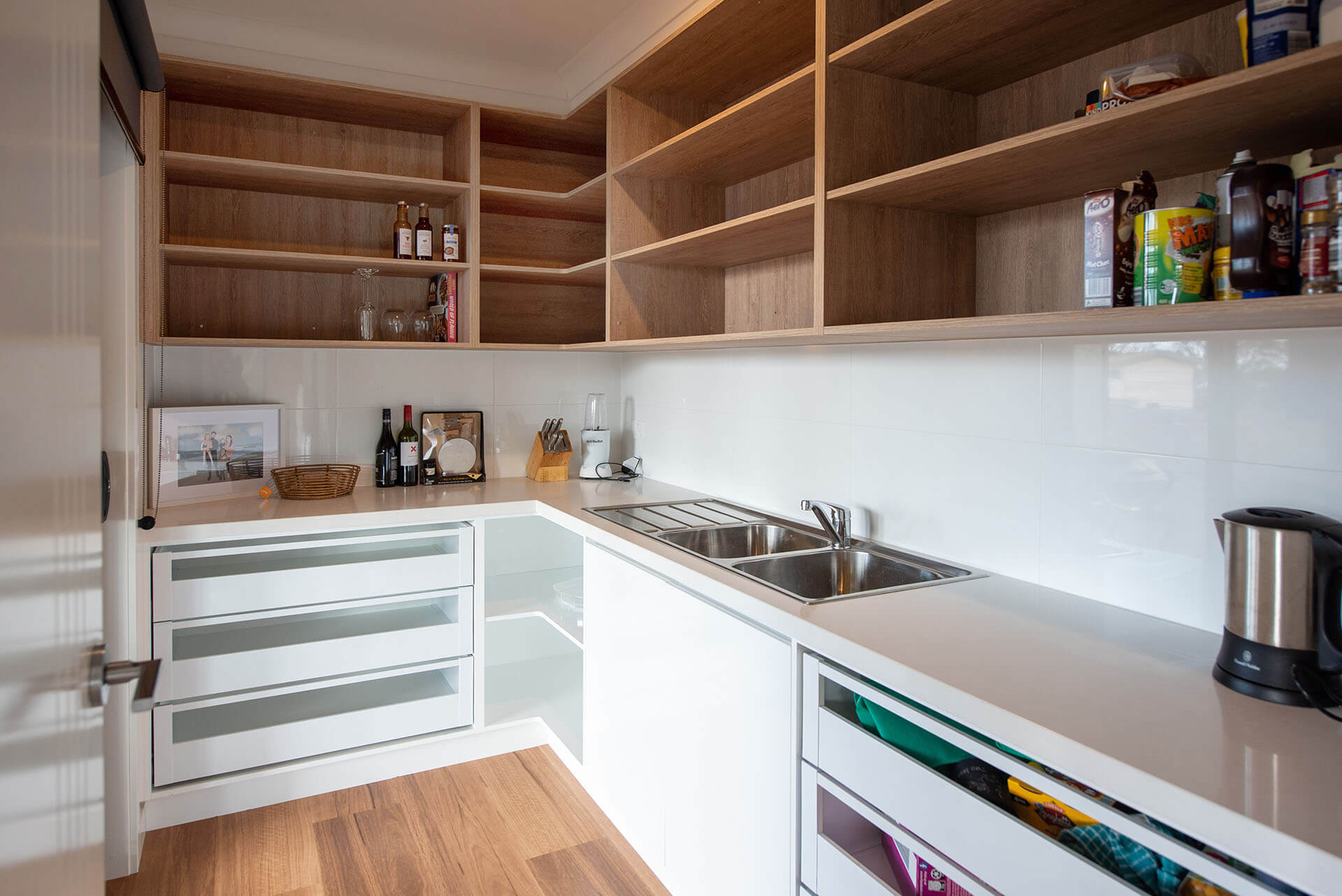Butlers Pantry in New Home built by Ryan Brothers Building St Leonards