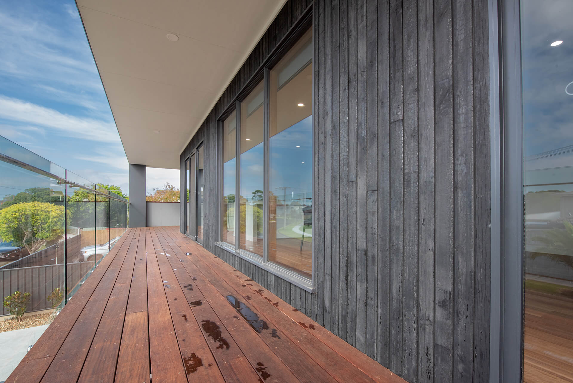 Deck on New Home built by Ryan Brothers Building St Leonards