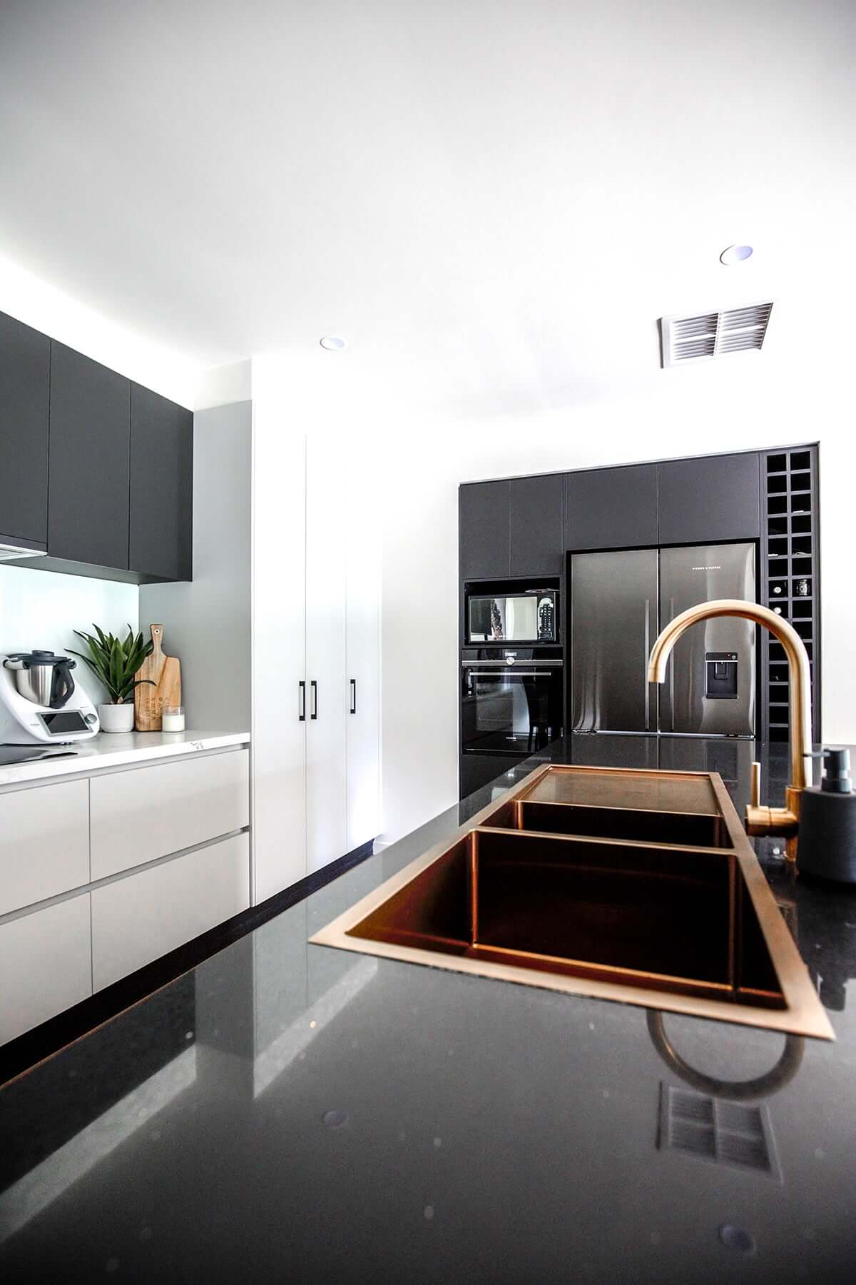 Kitchen in New Home built by Ryan Brothers Building Ballarat