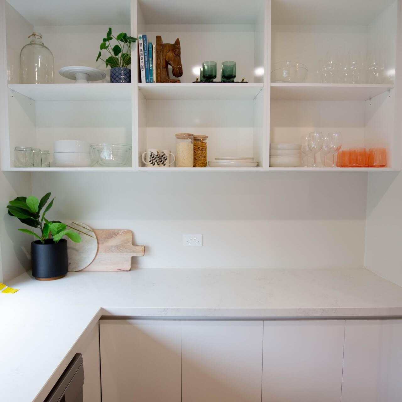 Butler Pantry in New Home built by Ryan Brothers Building Ballarat