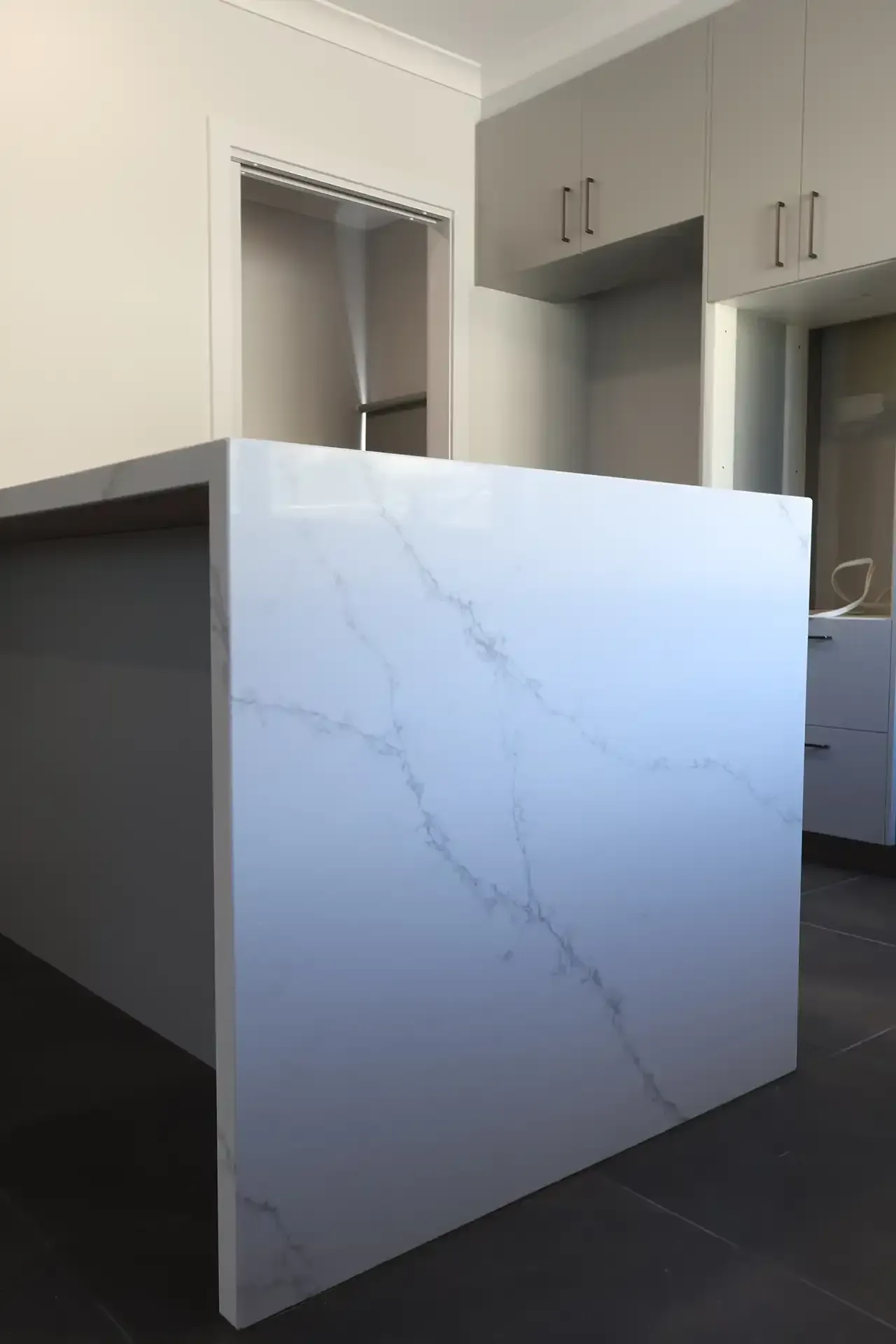Kitchen in a new home built in Brown Hill, Ballarat by master builder, Ryan Brothers Building