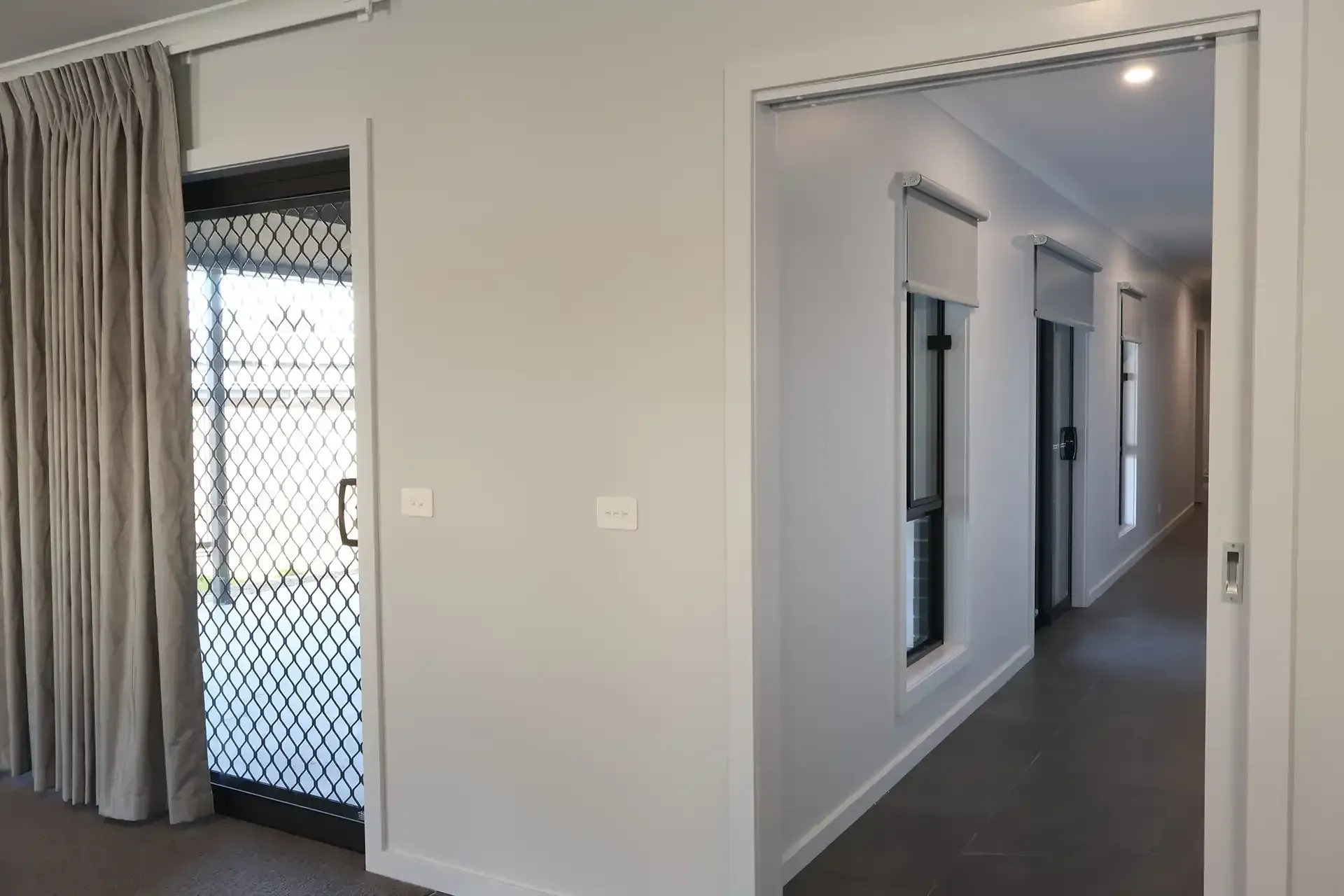 Living Room in a new home built in Brown Hill, Ballarat by master builder, Ryan Brothers Building