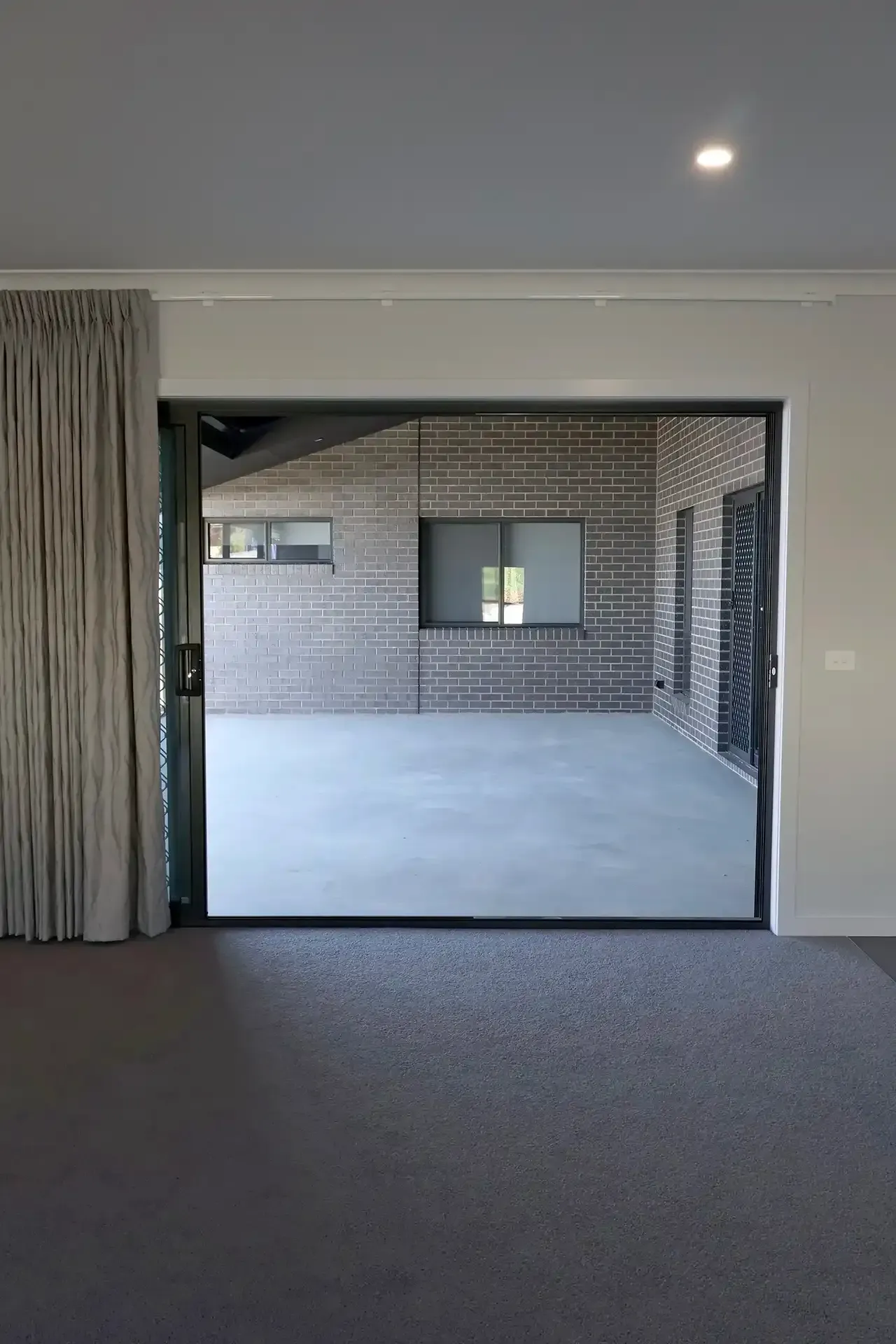 Living Room in a new home built in Brown Hill, Ballarat by master builder, Ryan Brothers Building