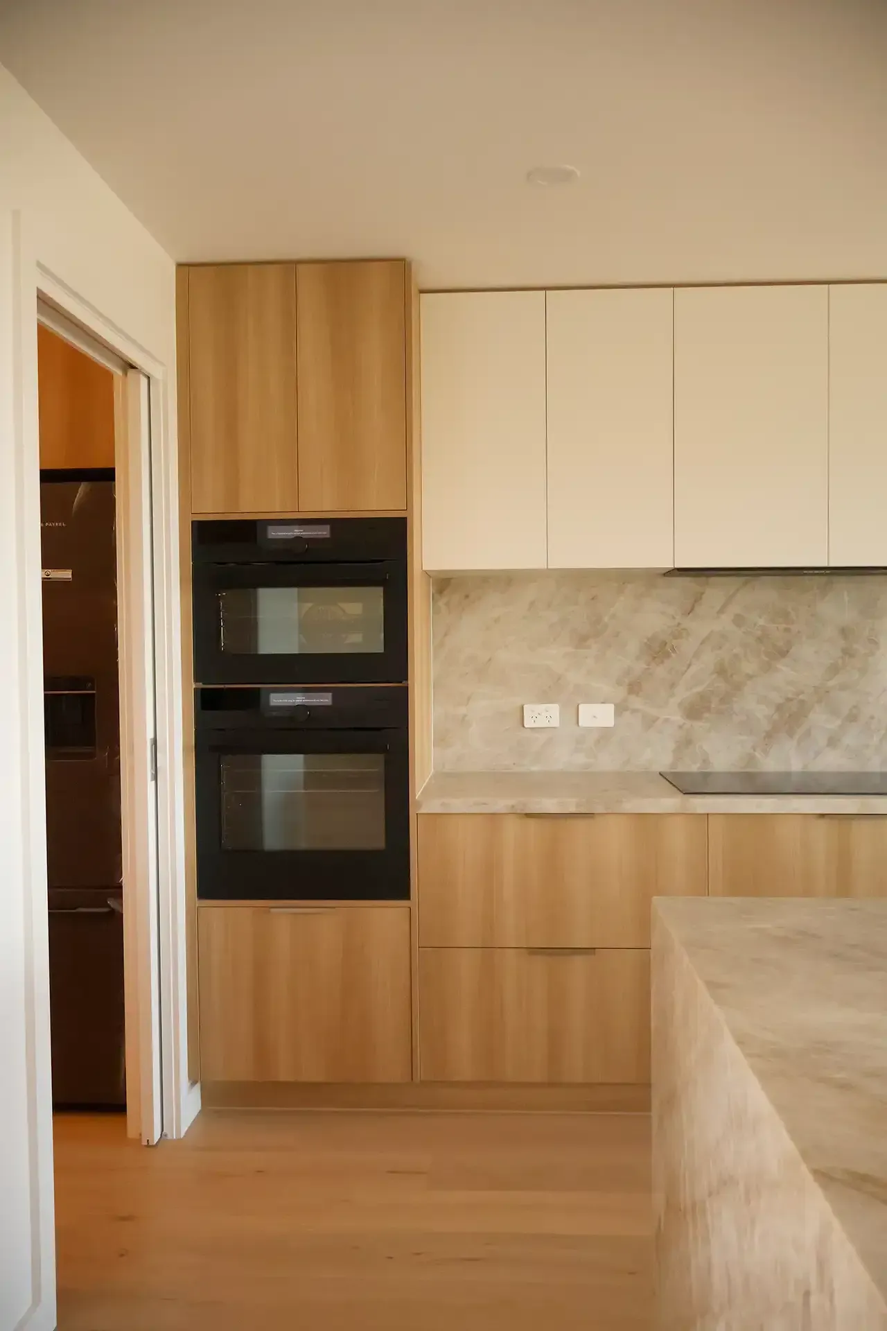 Kitchen in a new home built in Anglesea by master builder, Ryan Brothers Building