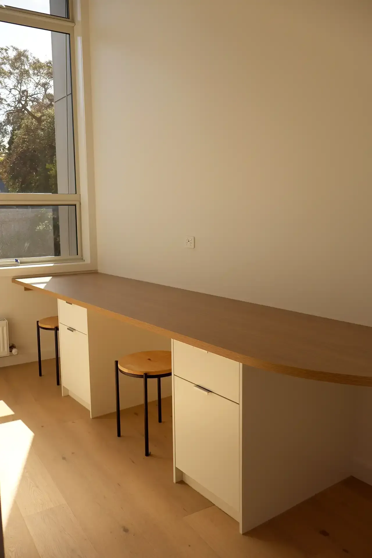 Study nook in a new home built in Anglesea by master builder, Ryan Brothers Building