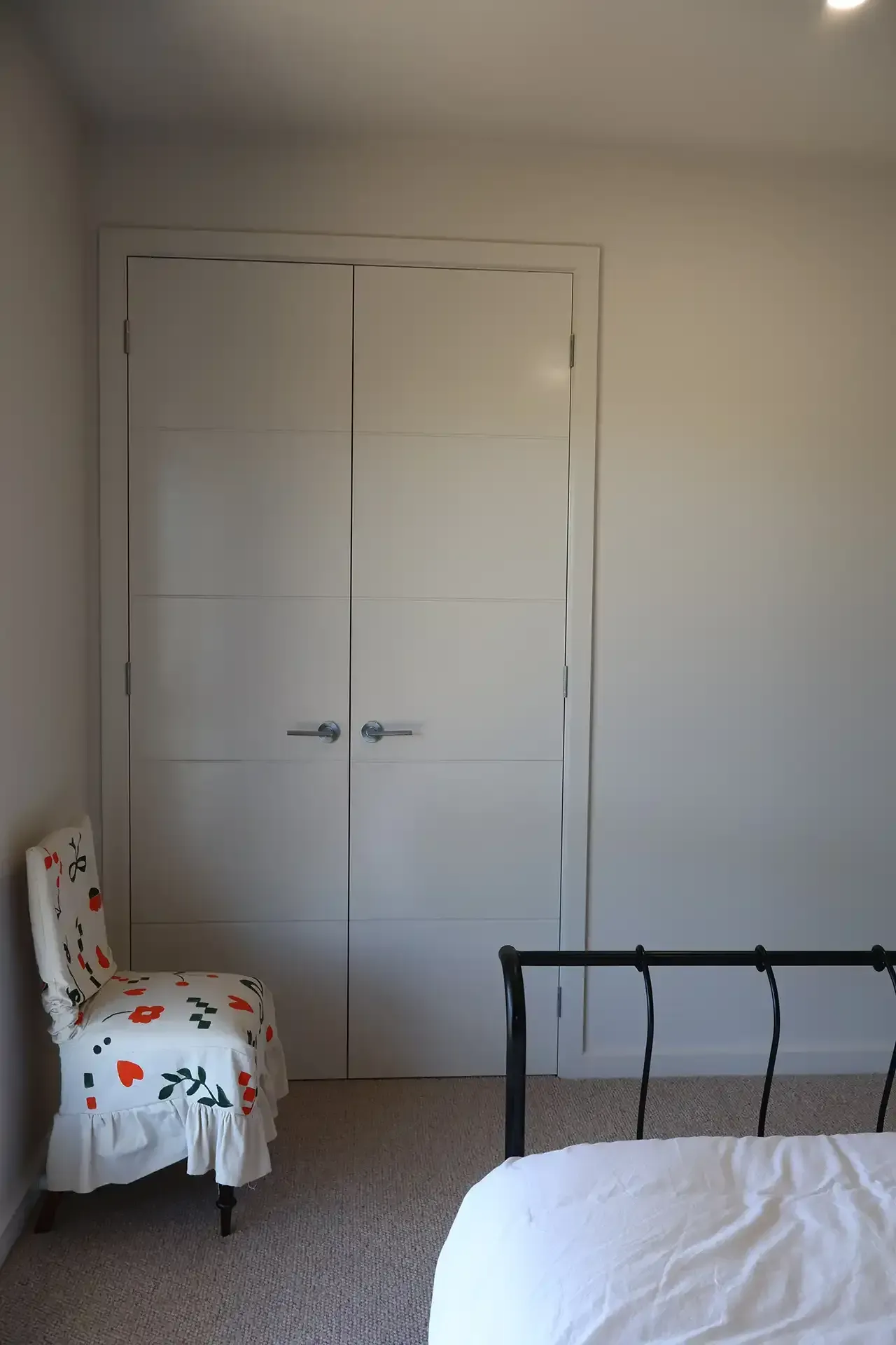 Bedroom in new home built in Warrnambool by master builder, Ryan Brothers Building