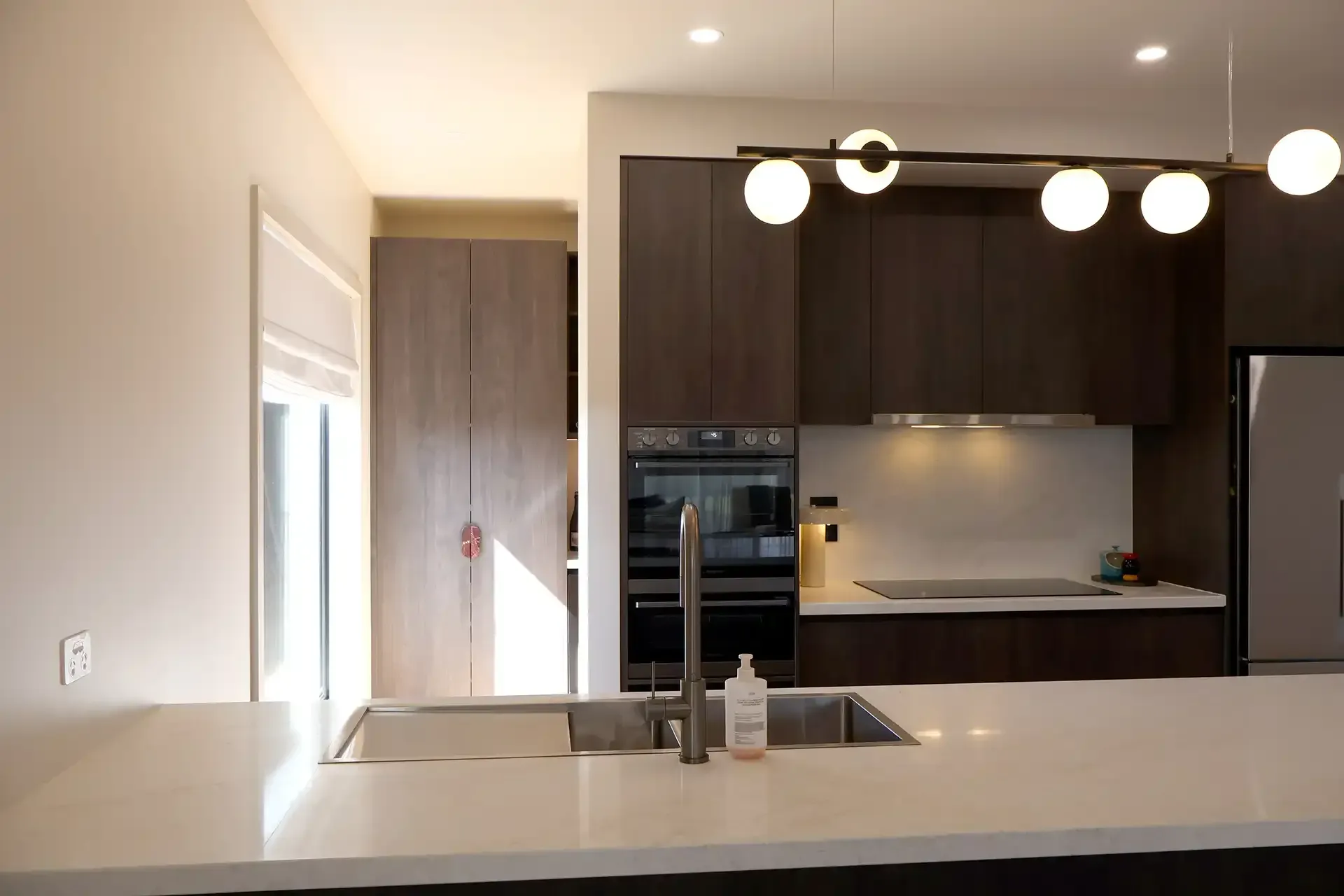 Kitchen in new home built in Warrnambool by master builder, Ryan Brothers Building