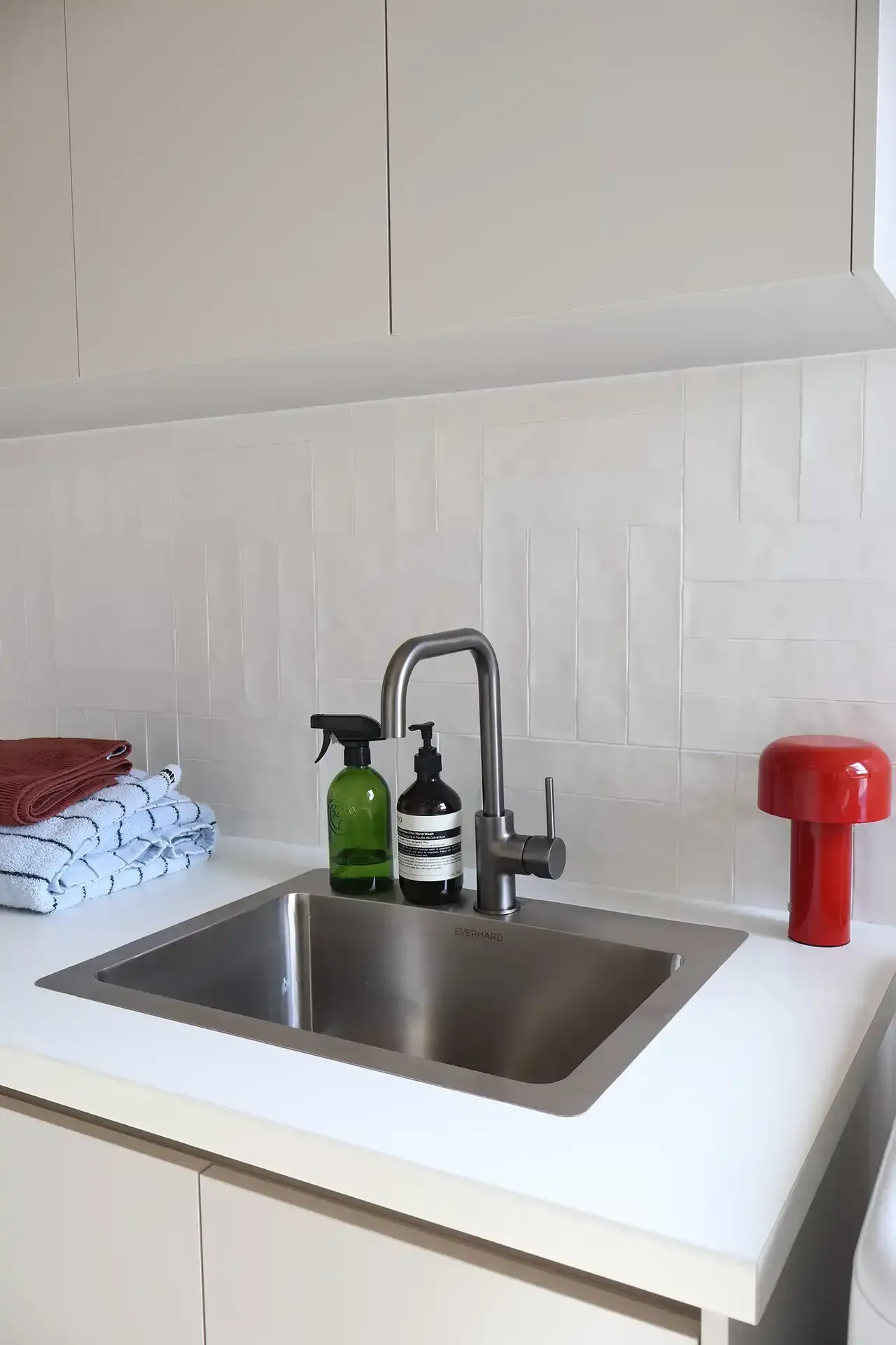 Laundry in new home built in Warrnambool by master builder, Ryan Brothers Building