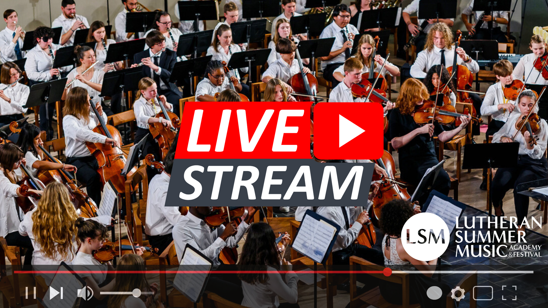 Livestream Luther Summer Music Academy & Festival