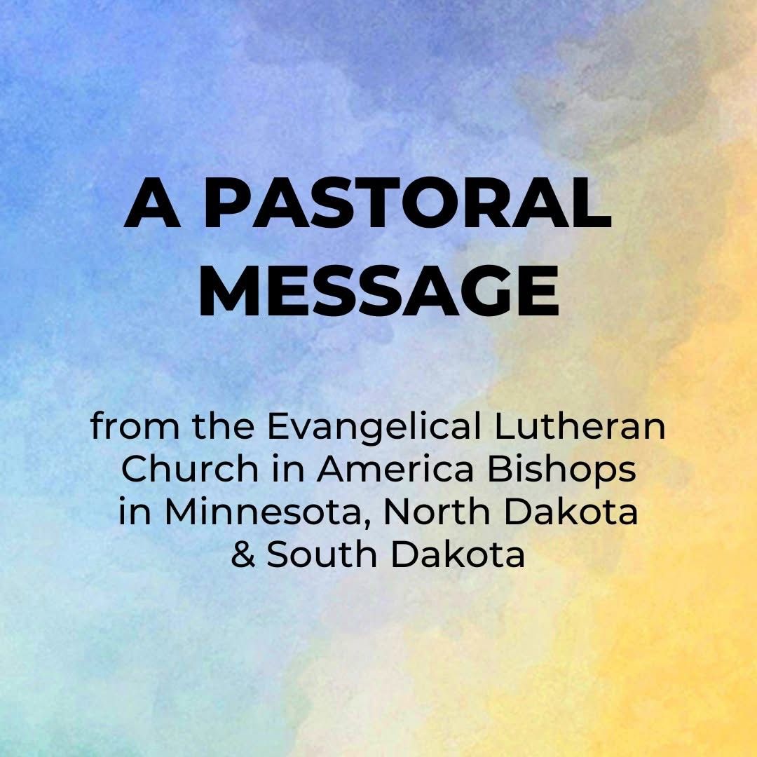 A Pastoral Message
