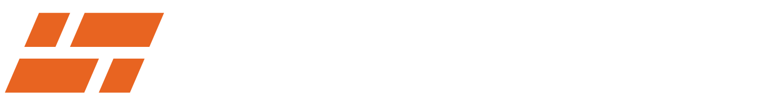 there are two orange lines on a white background .