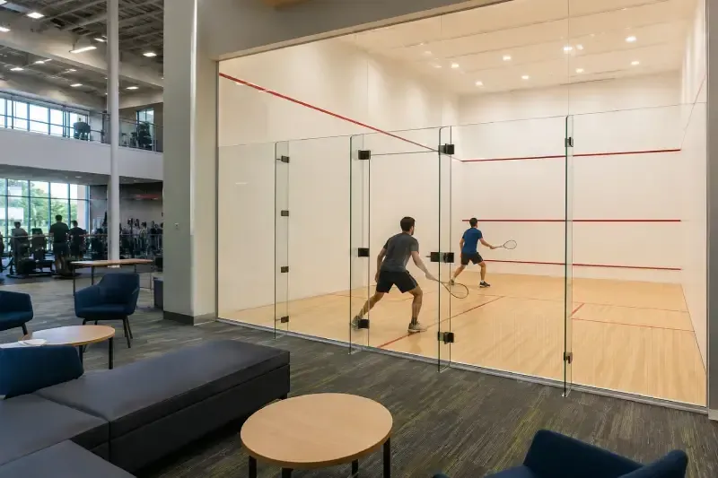 Squash Courts in Community Recreation Centers