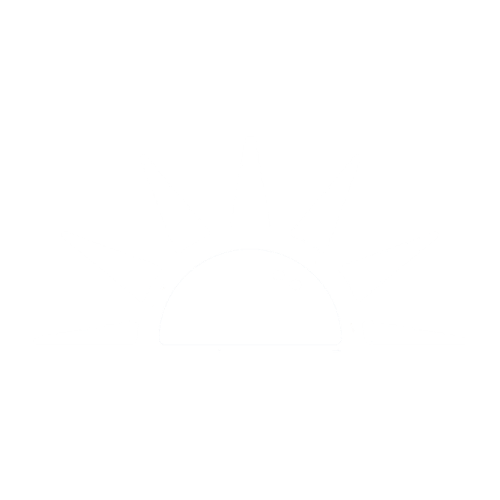 A white background with a few lines on it for the Squash sunrise logo