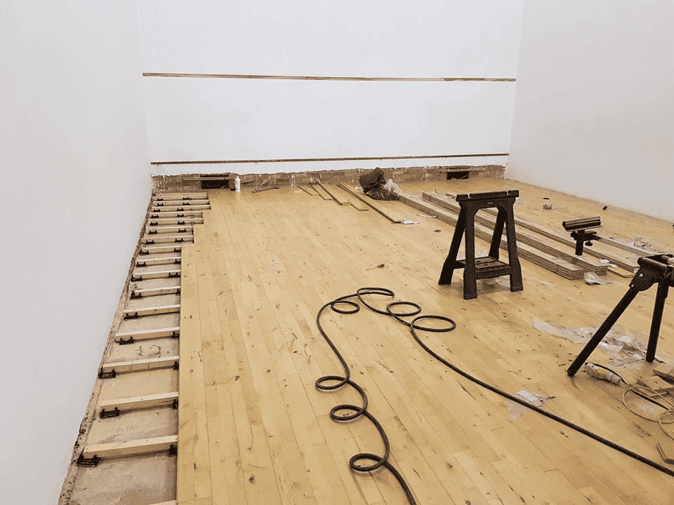 regular squash court maintenance