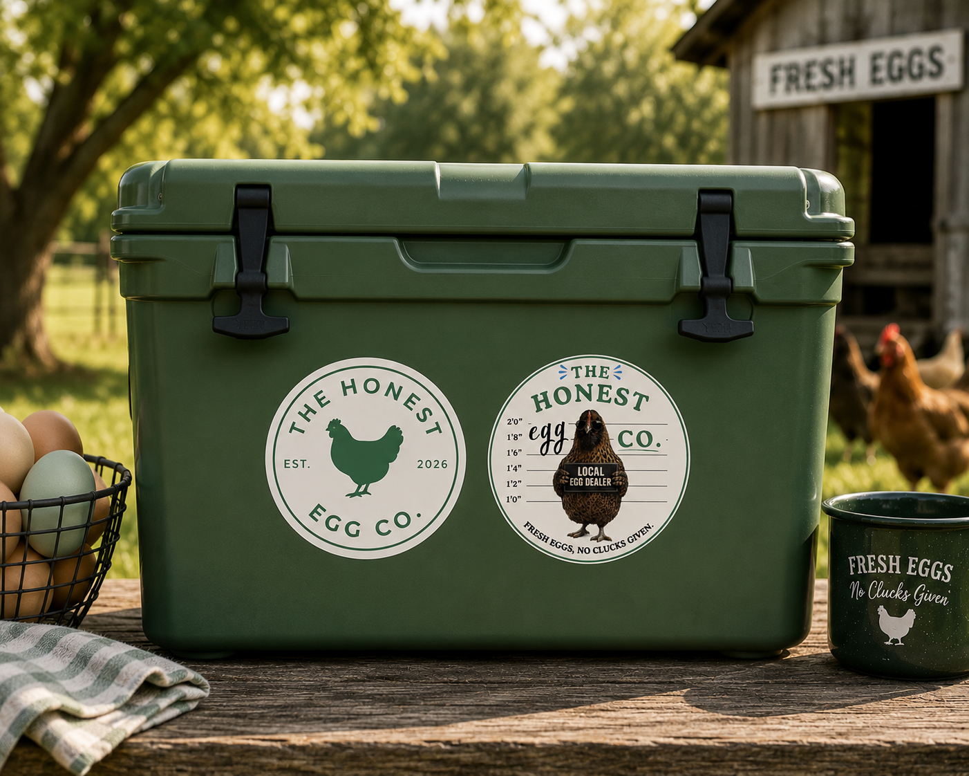 The Honest Egg Co. Sticker Bundle