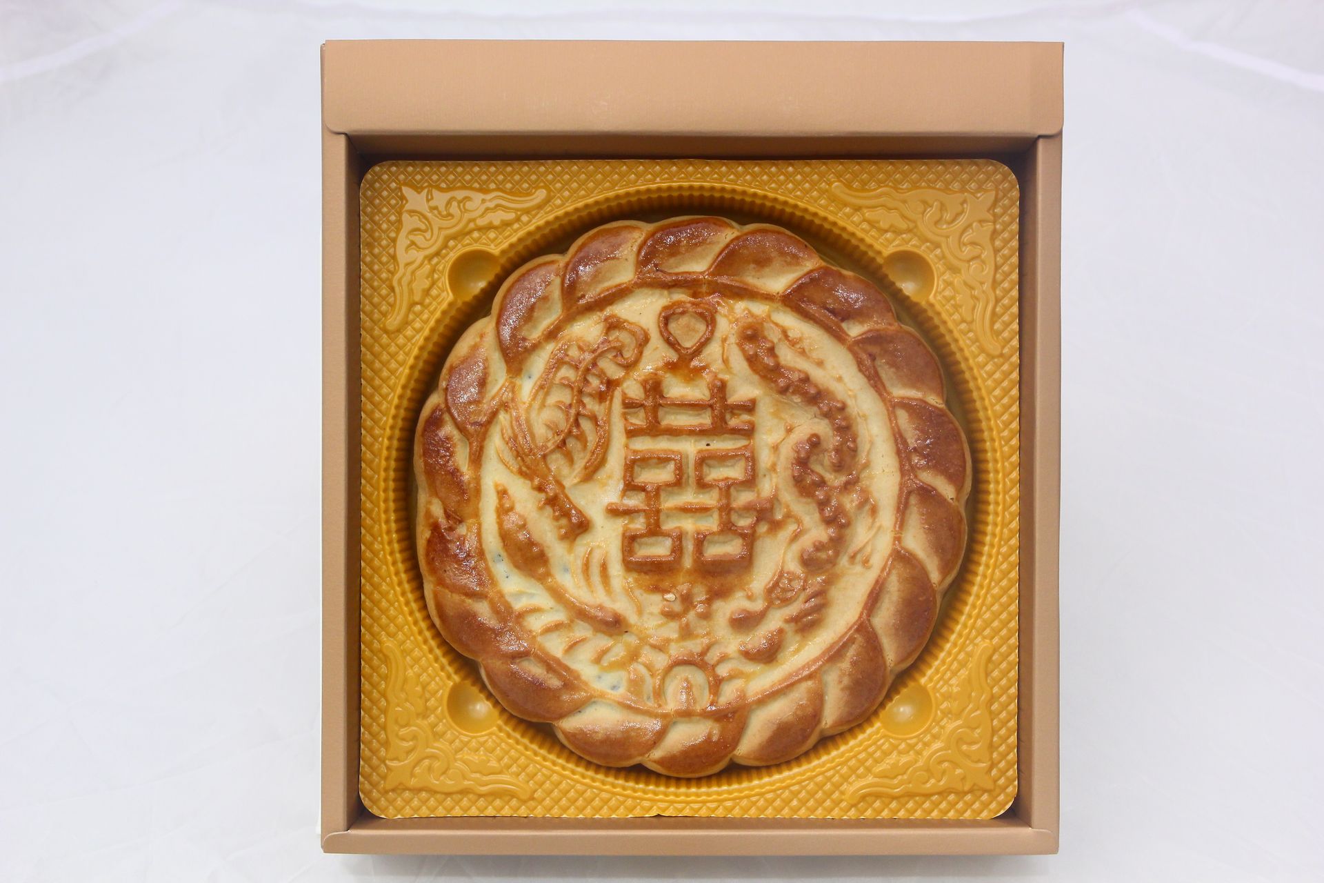 【立喜餅店】M33龍鳳雙層喜餅禮盒/6盒起訂